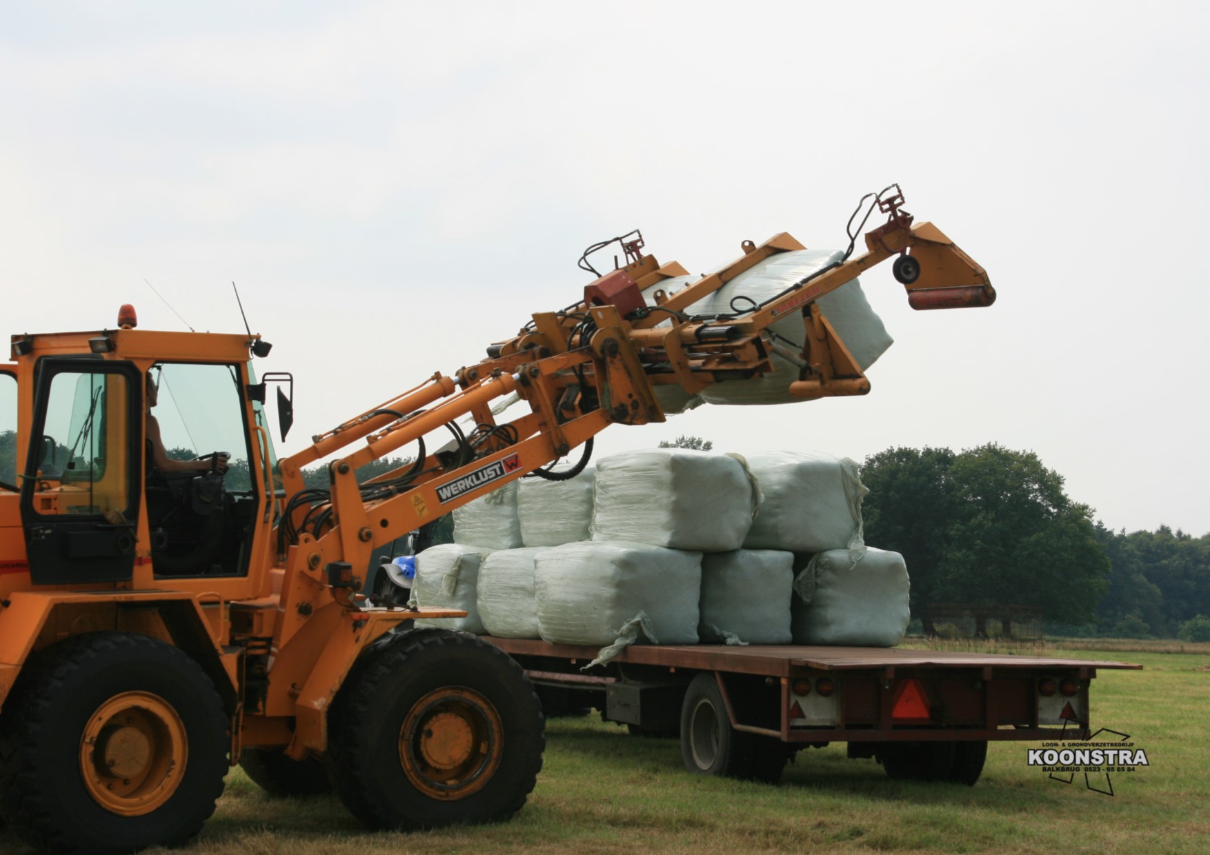 Balen halen Balen laden