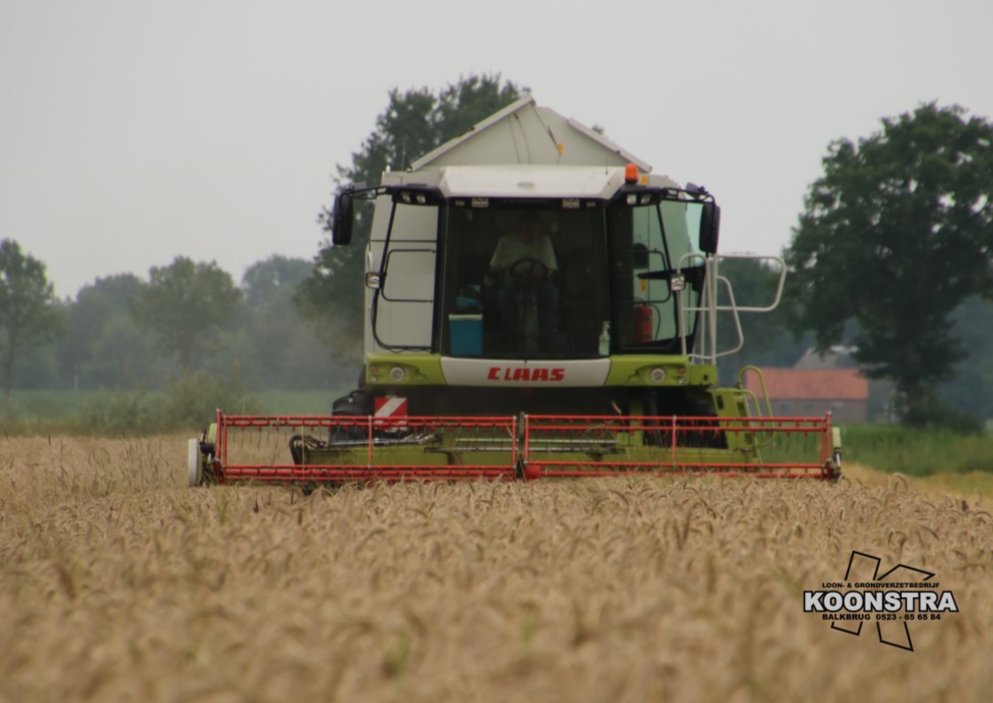 Combine graan dorsen