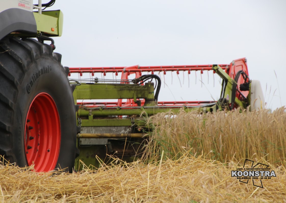 Combine graan dorsen