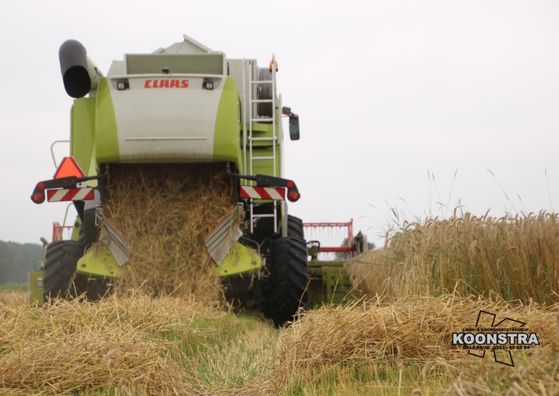 Combine graan dorsen