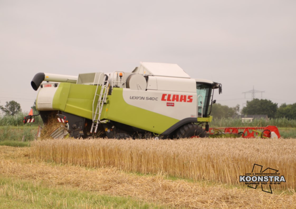 Combine graan dorsen