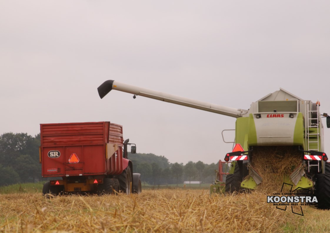 Combine graan dorsen