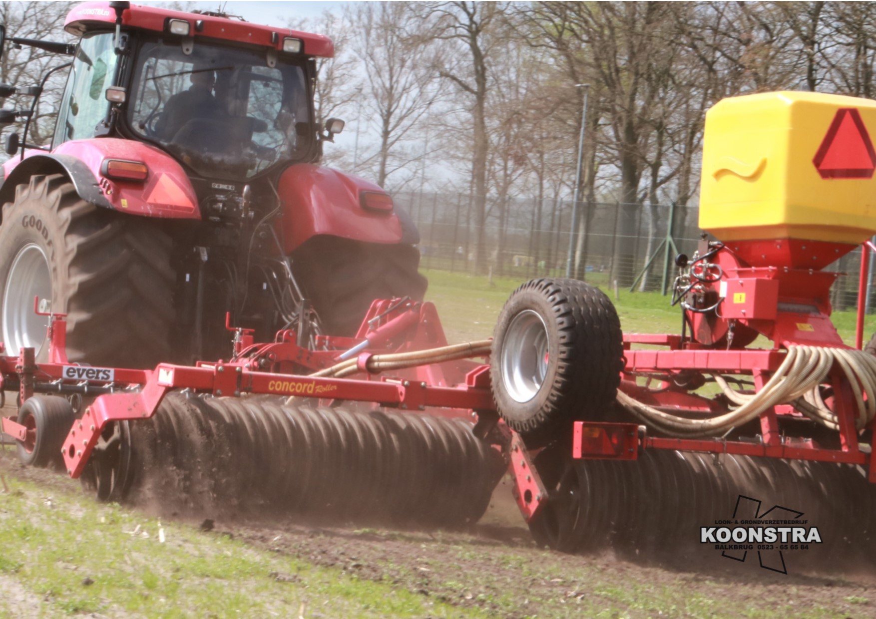 graslandverzorging met de Evers Grass Profi