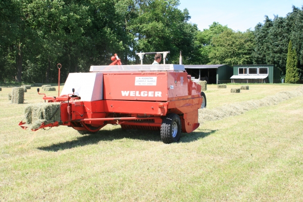 Hogedrukpersen hooipersen