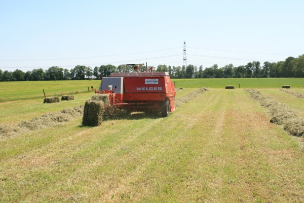 Hogedrukpersen hooipersen