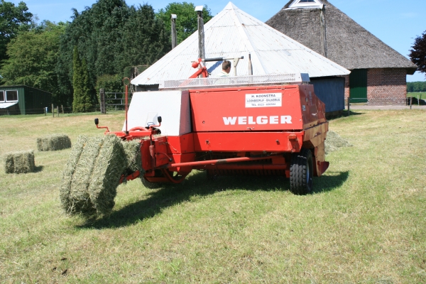 Hogedrukpersen hooipersen