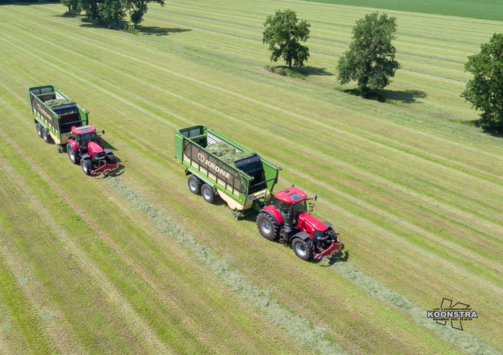 Snijwagens Inkuilen Krone ladewagen