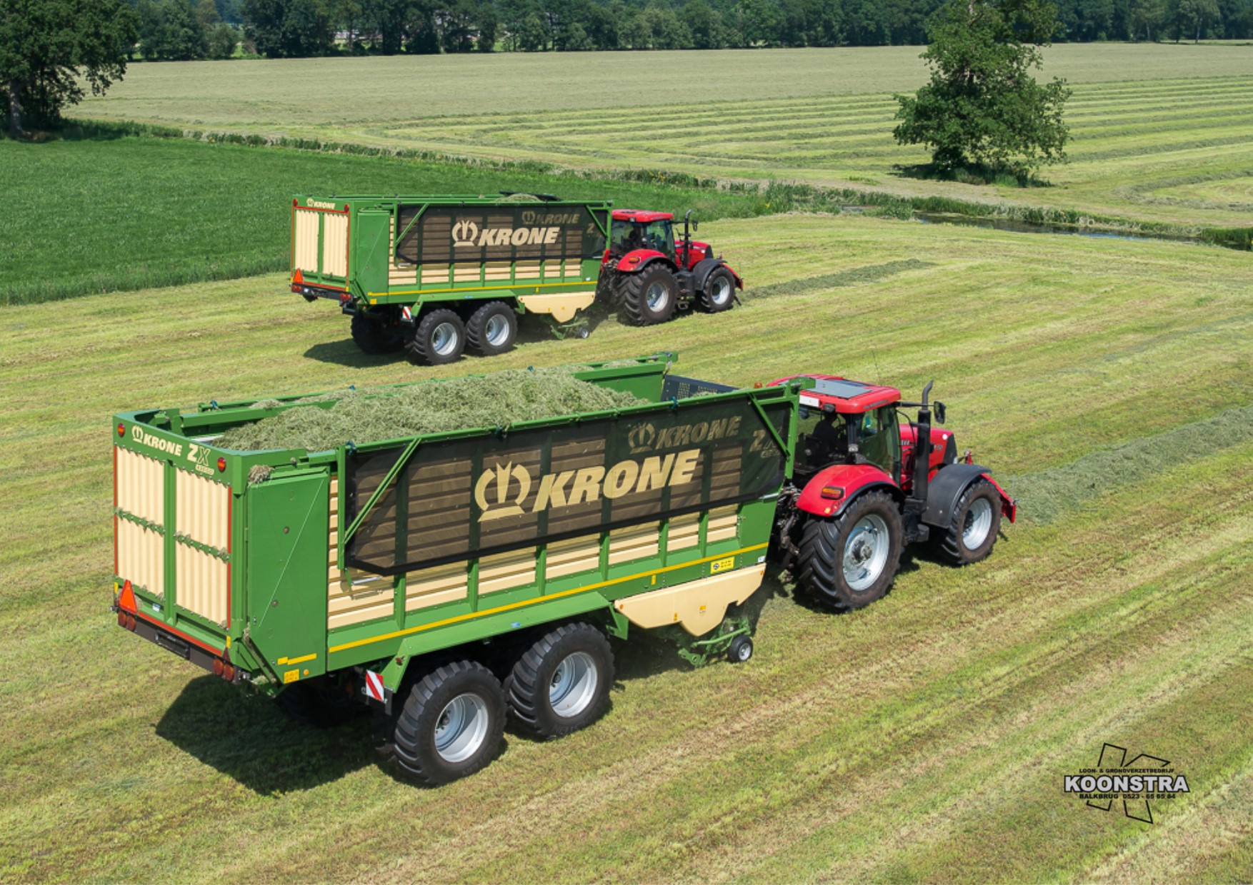 Gras inkuilen Krone XD430GD