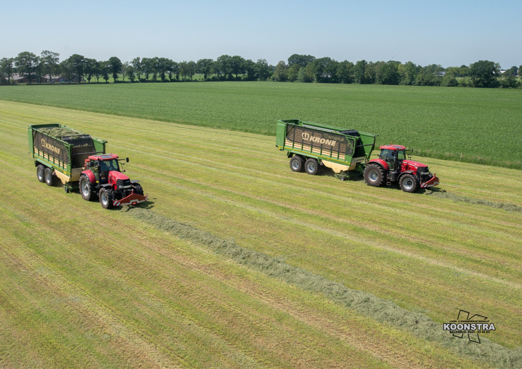 Snijwagens Inkuilen Krone ladewagen