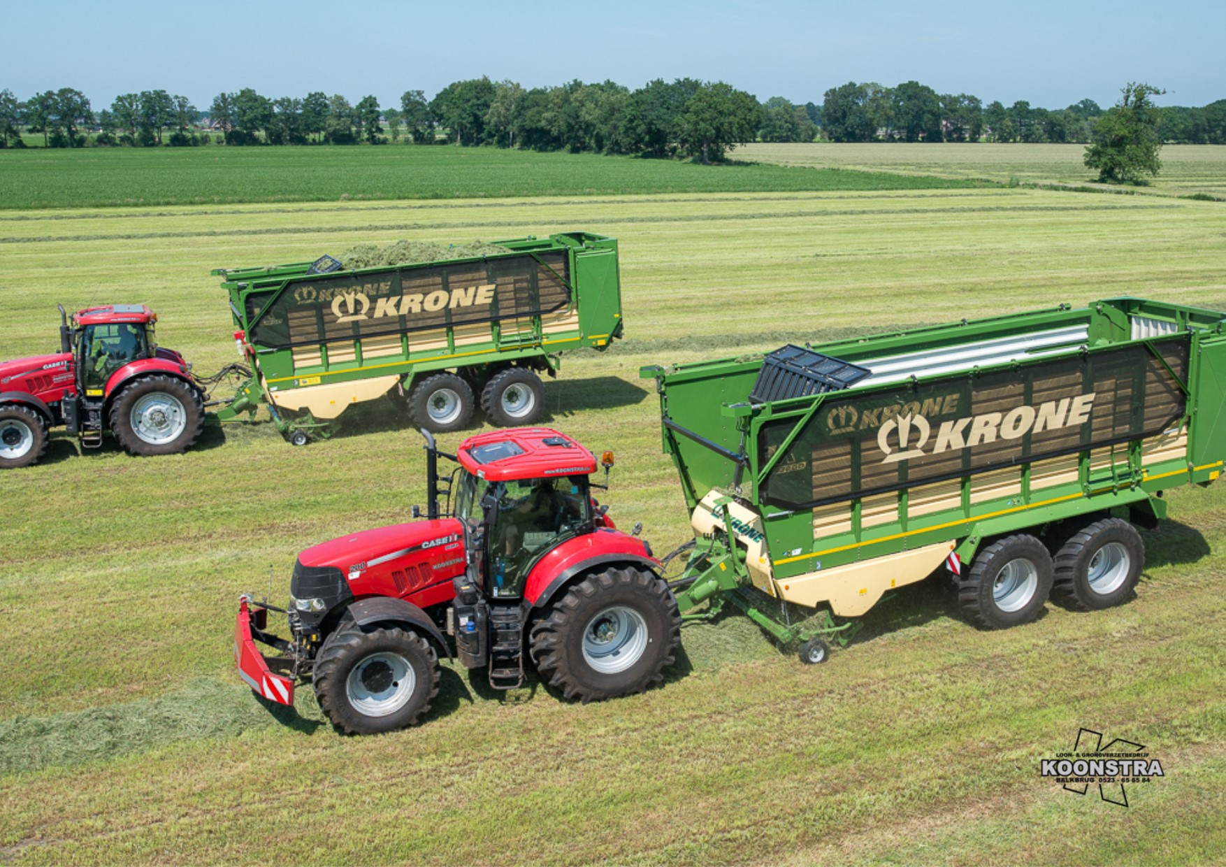 Snijwagens Inkuilen Krone ladewagen