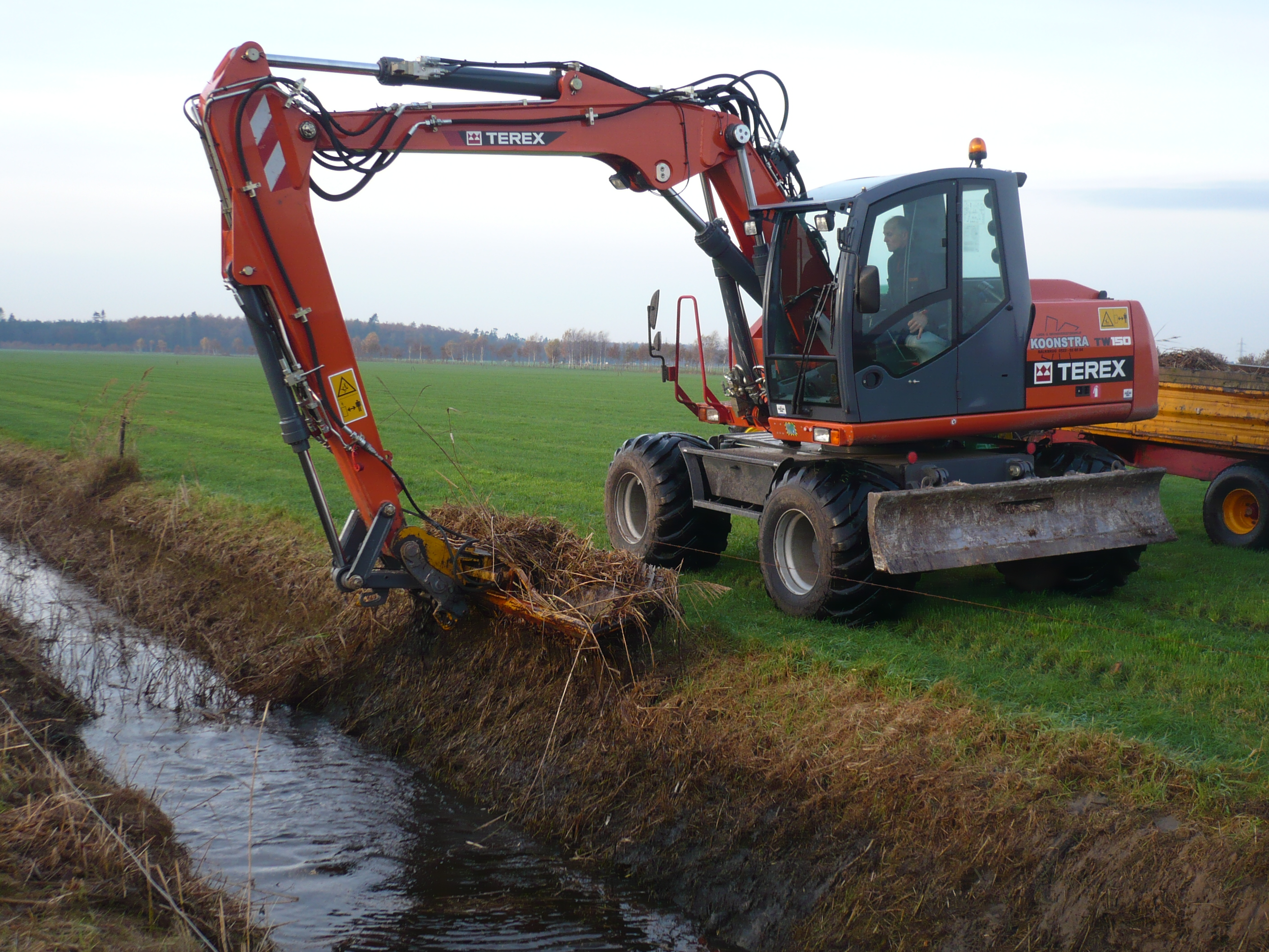 De meeste gewassen zijn inmiddels van het land