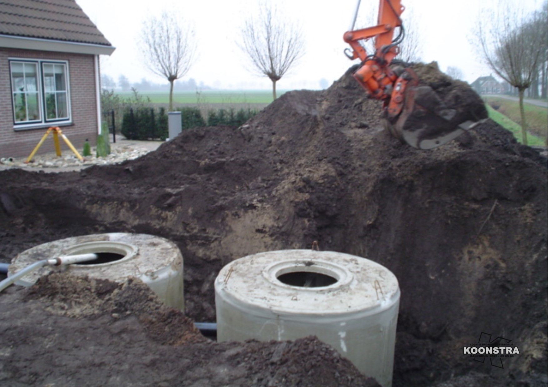 IBA septictank plaatsen