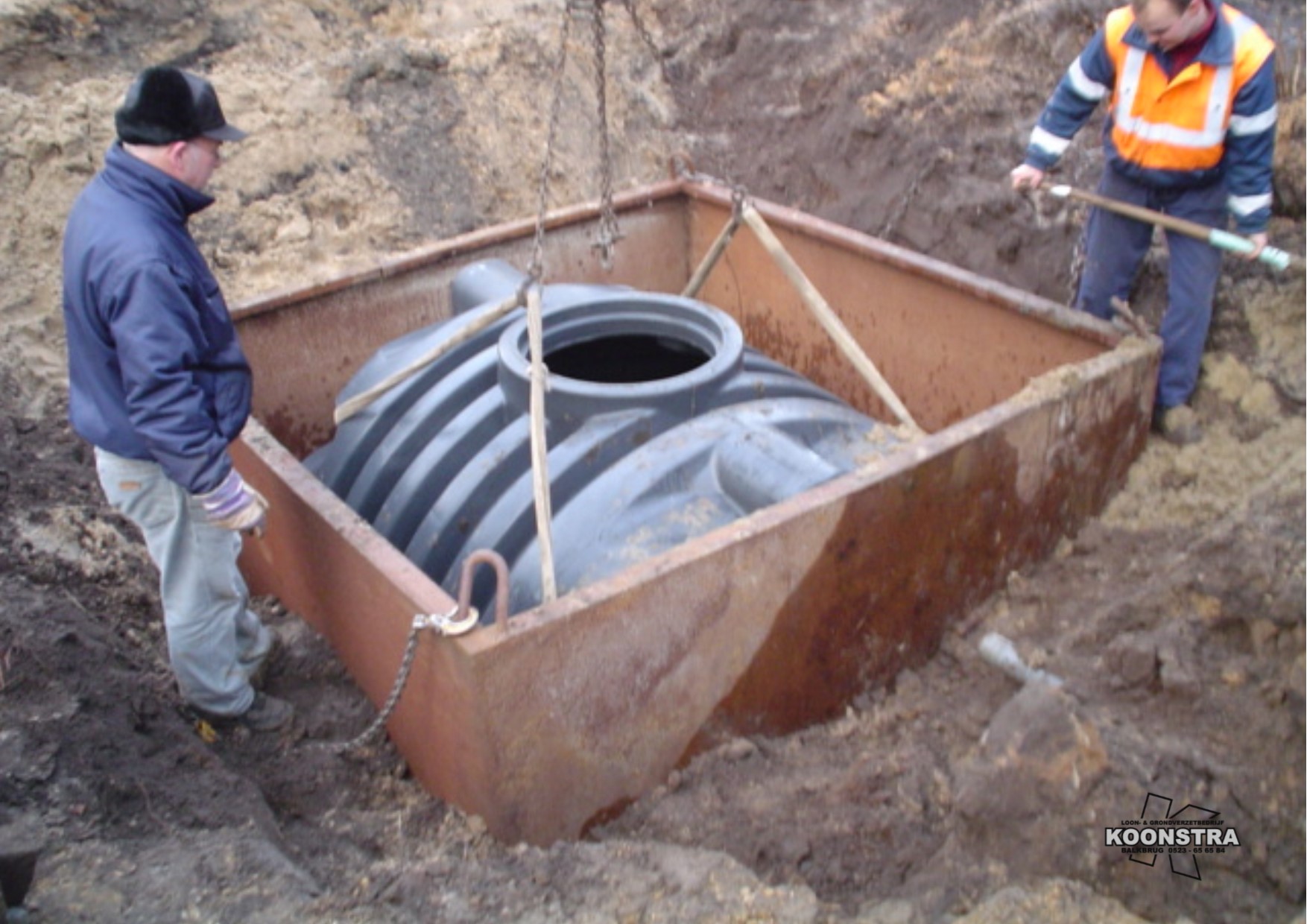 IBA septictank plaatsen 