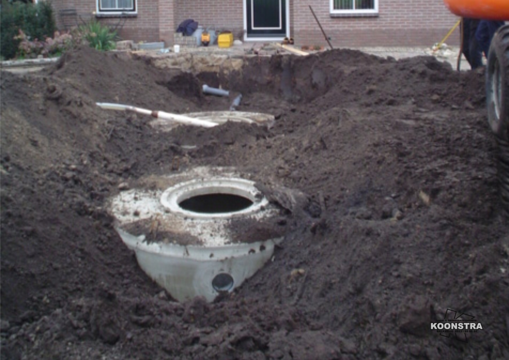 IBA septictank plaatsen 