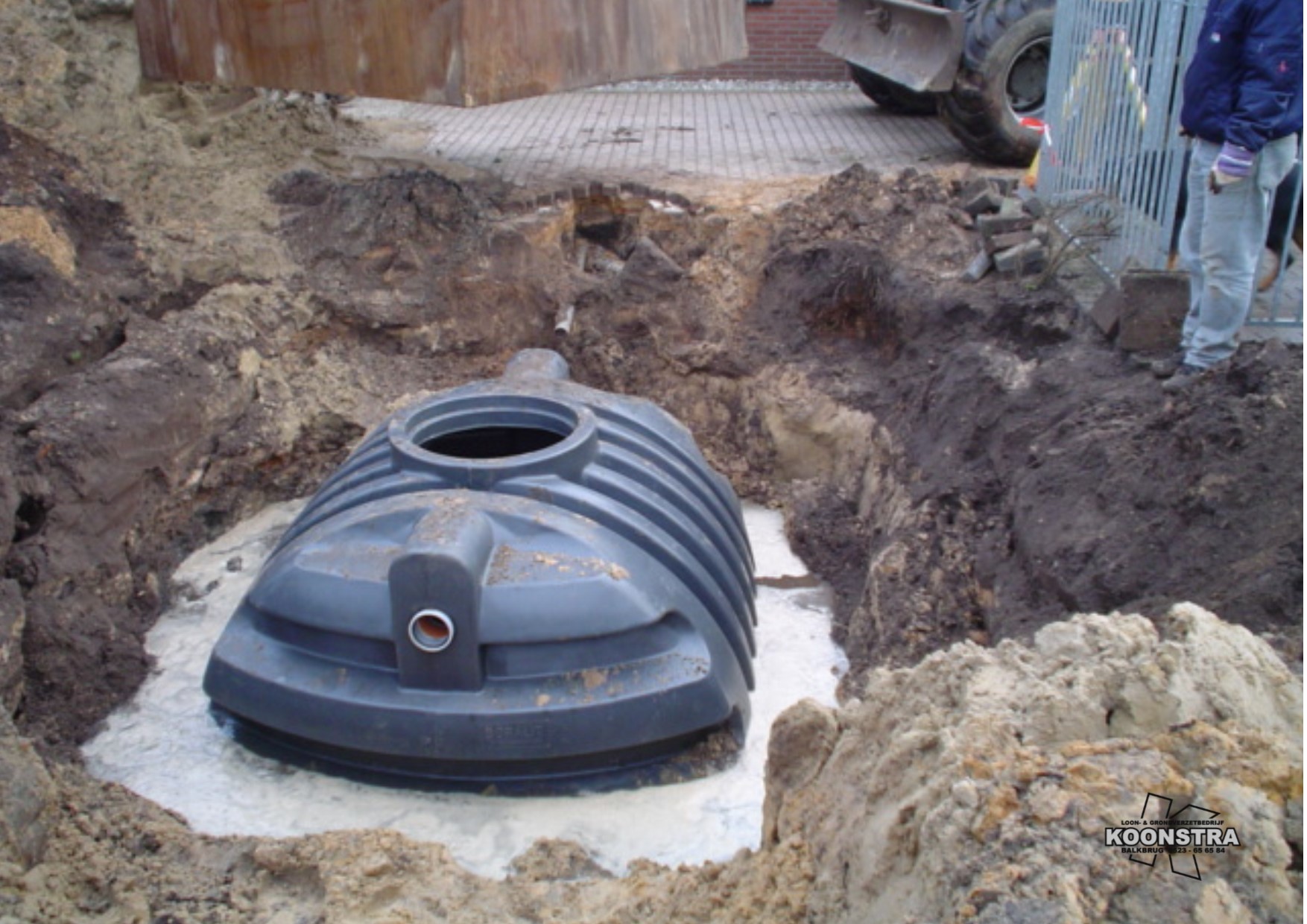 IBA septictank plaatsen 