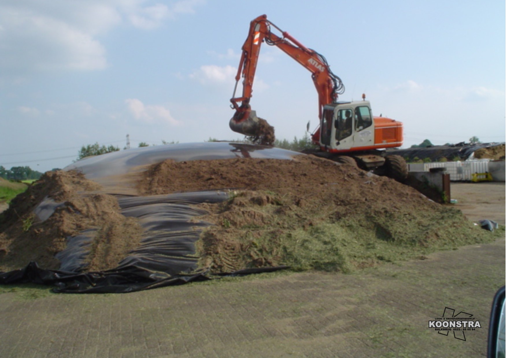 Spiiten kuilbult kuilbult afdekken 