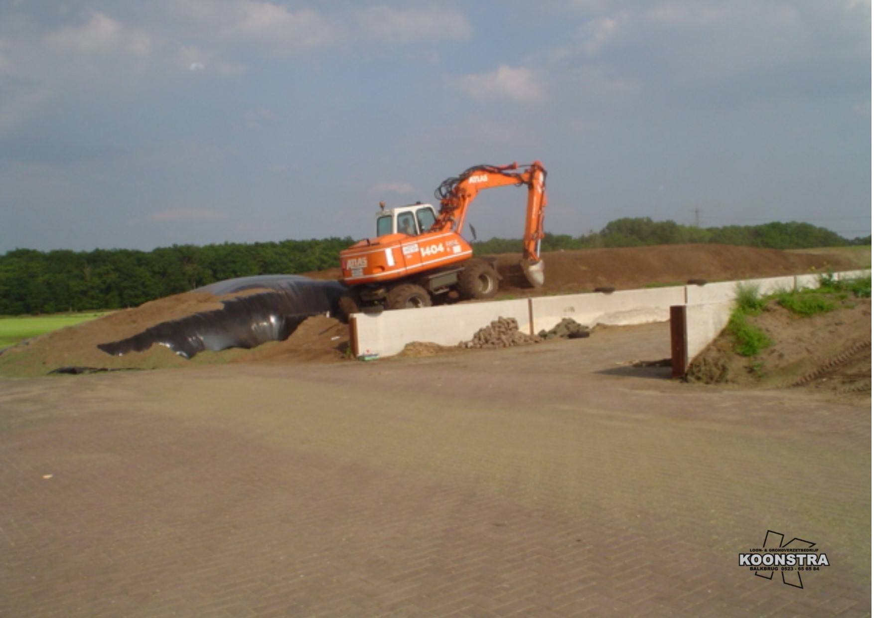 Spiiten kuilbult kuilbult afdekken 