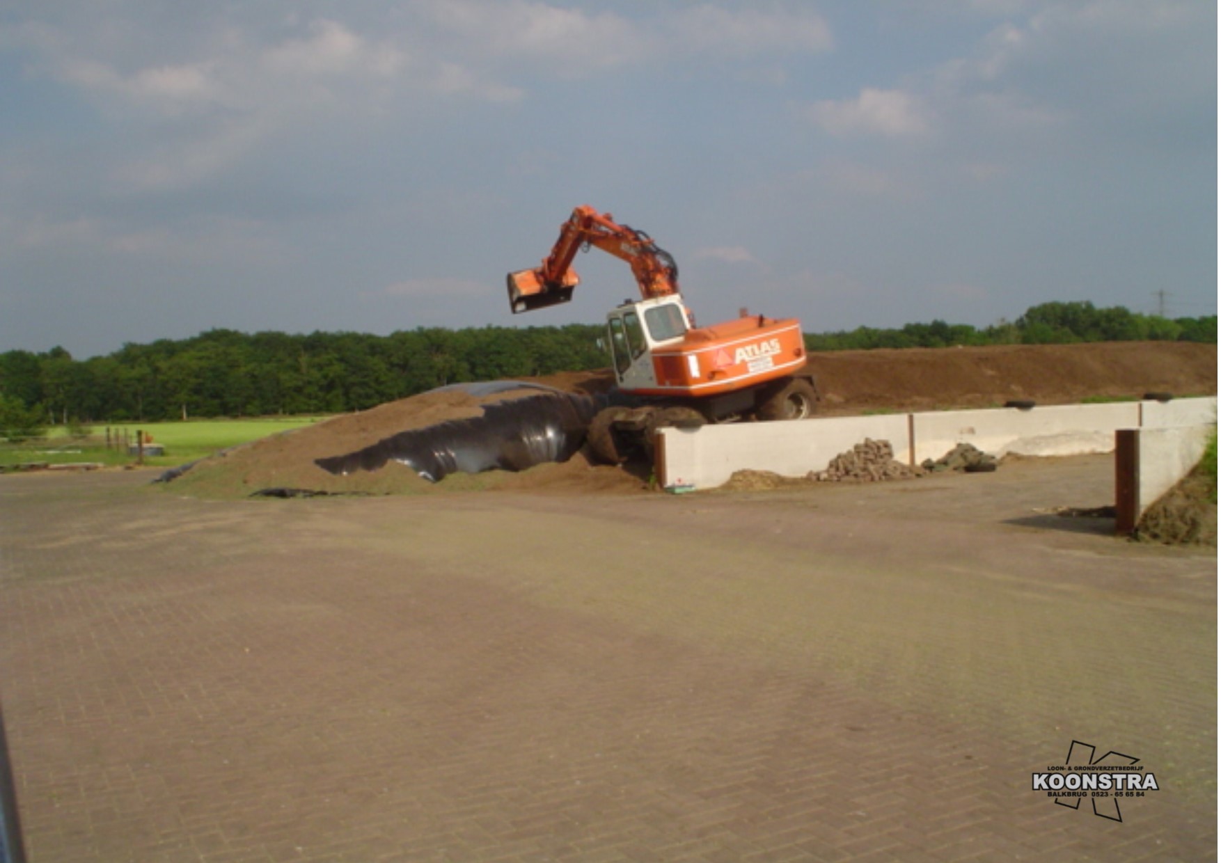 Spiiten kuilbult kuilbult afdekken 