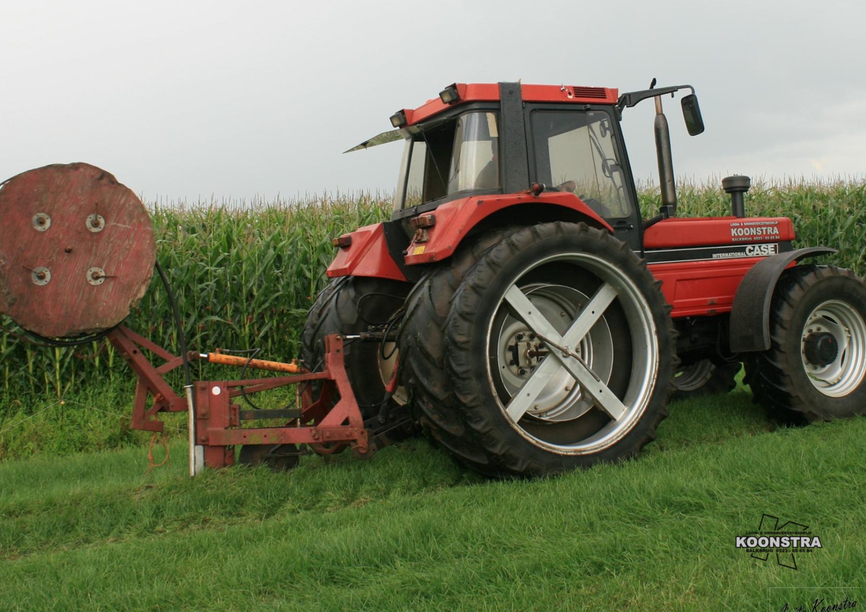 Tyleenleiding leggen 