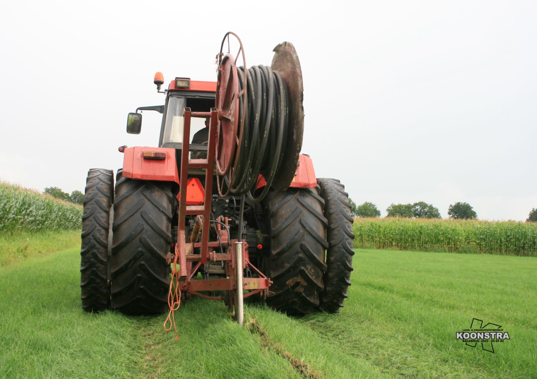 Tyleenleiding leggen drinkwatervoorziening