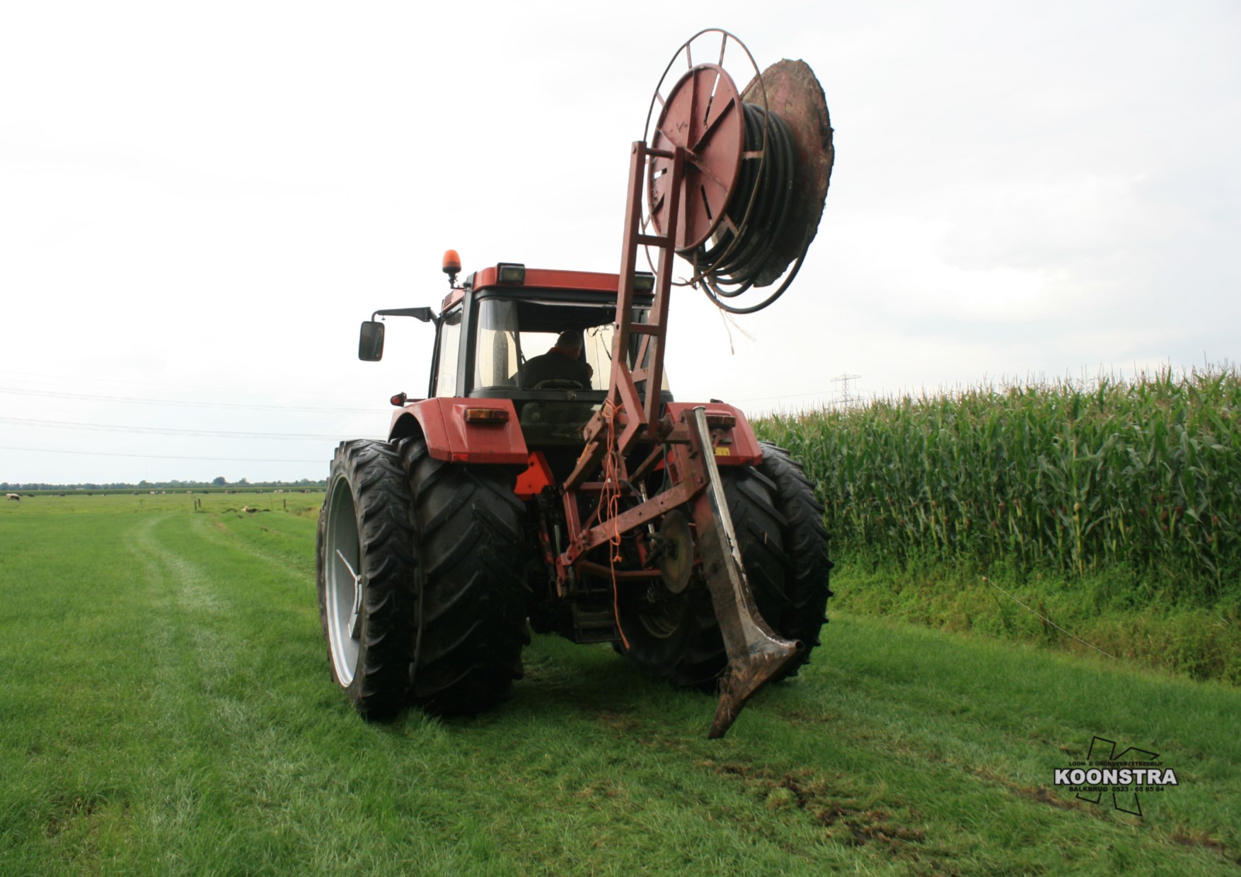 Tyleenleiding leggen drinkwatervoorziening 