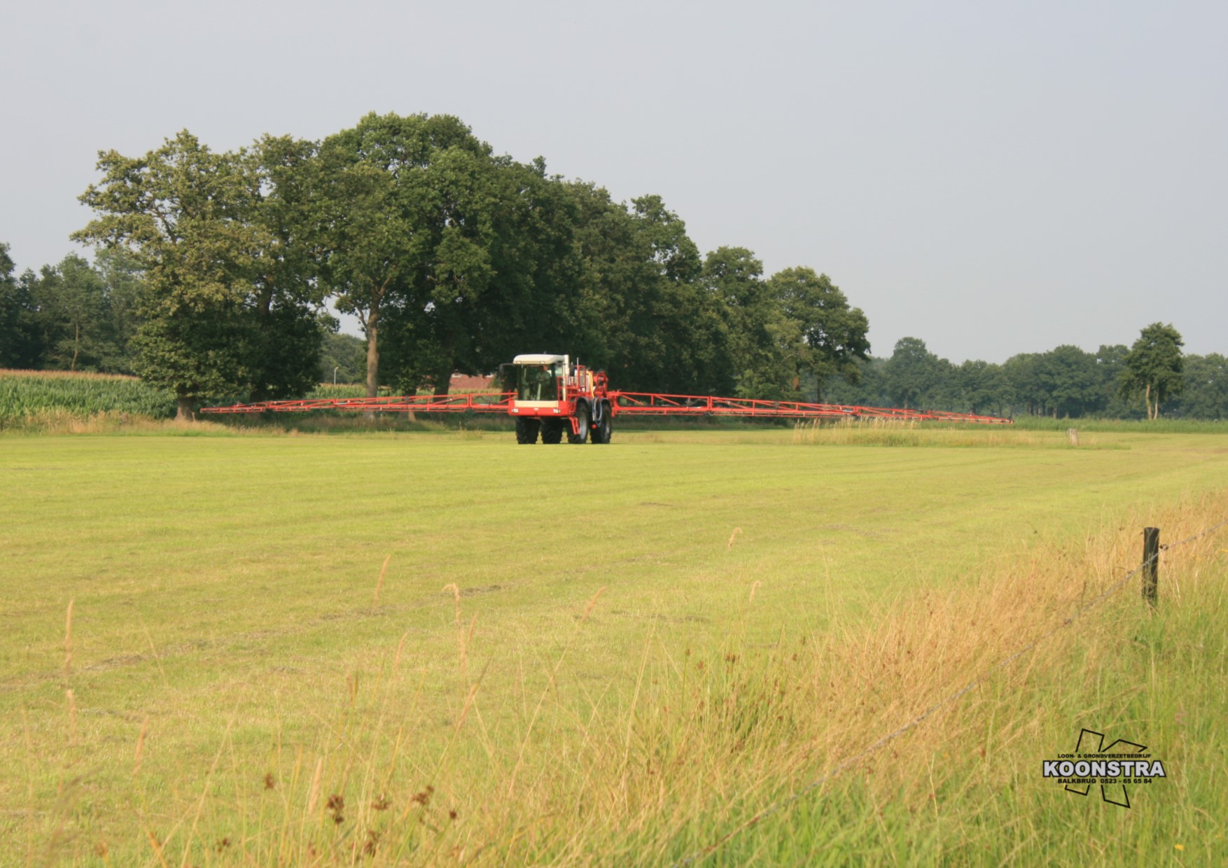 Vloeibare meststof toedienen