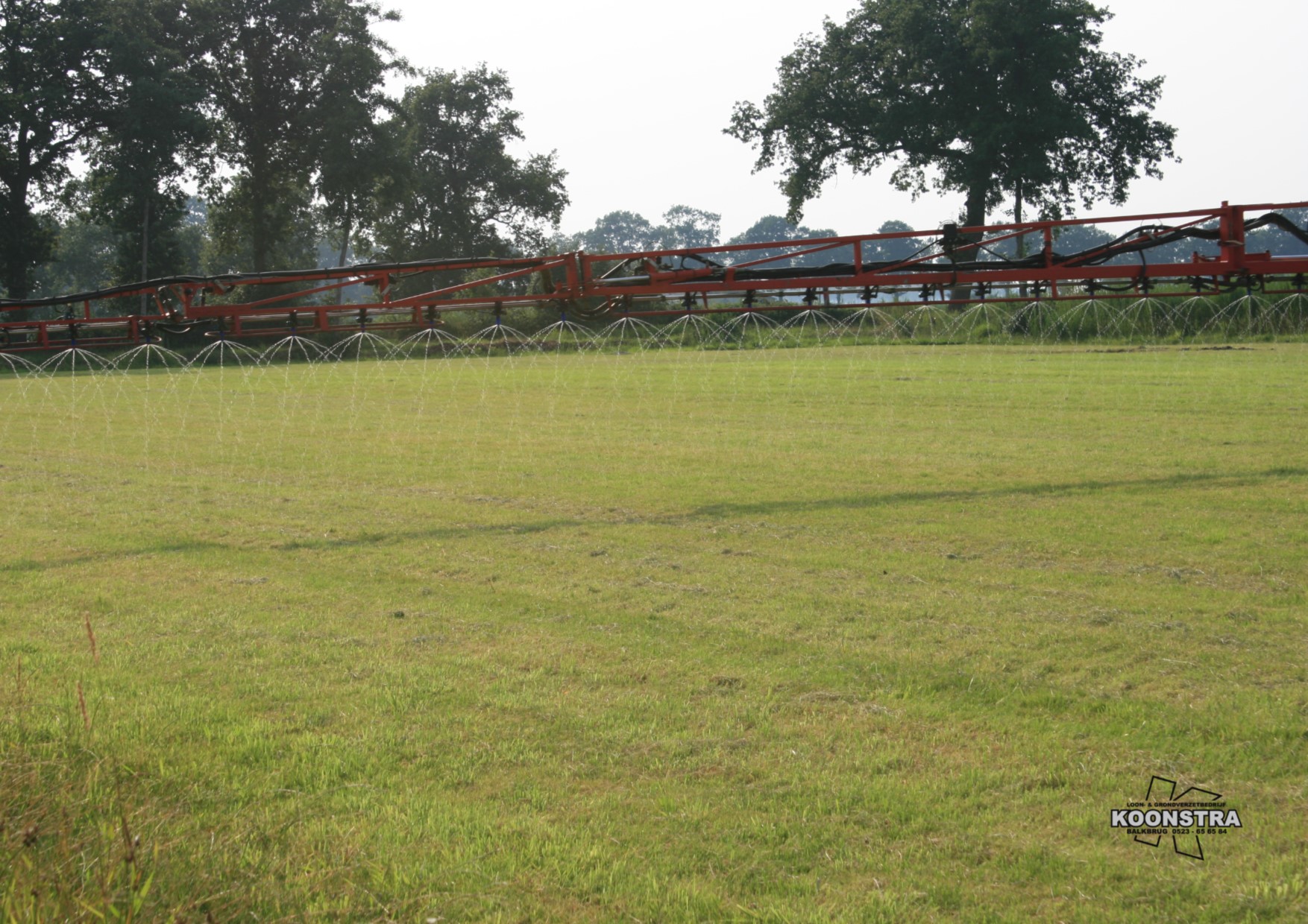 Vloeibare meststof toedienen 