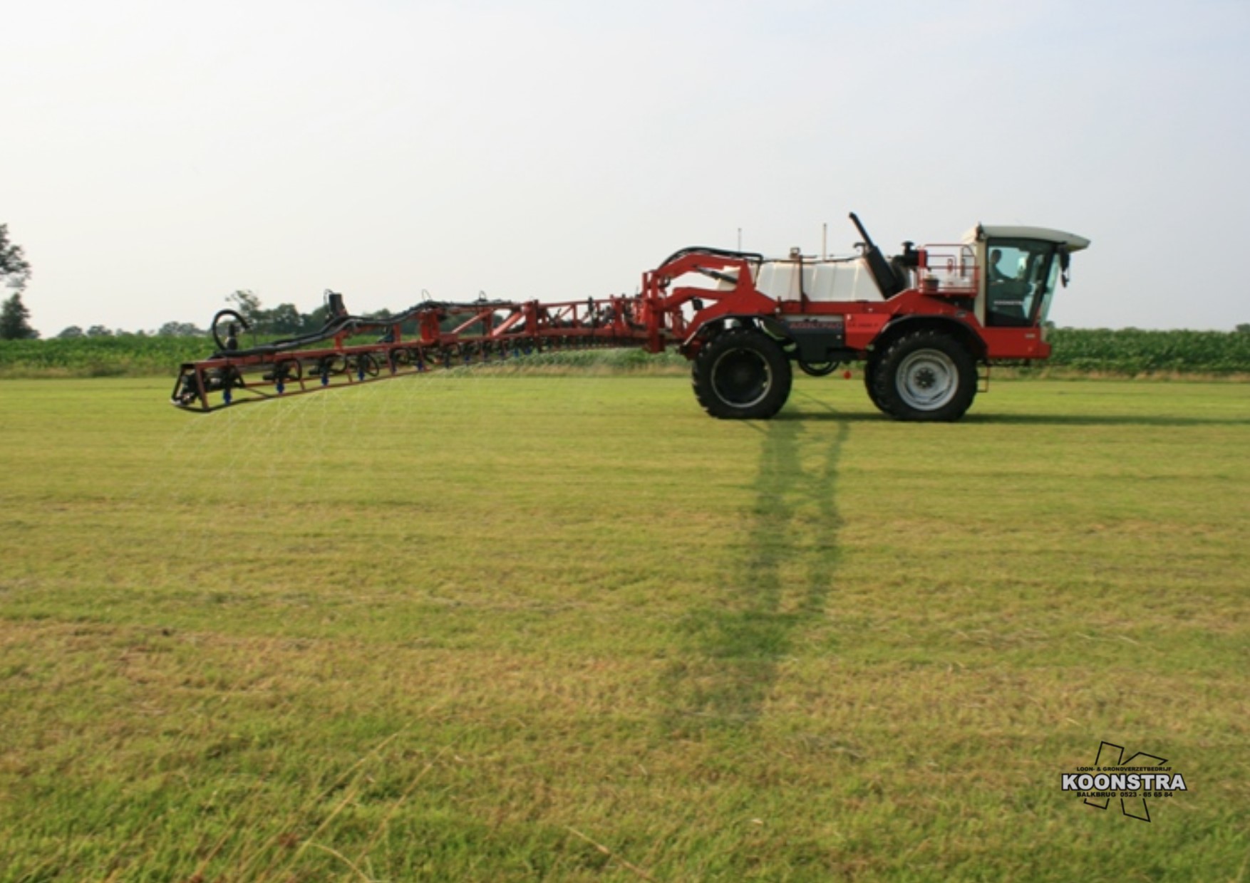 Vloeibare meststof toedienen 