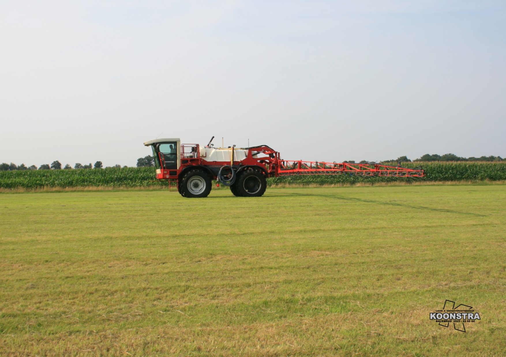 Vloeibare meststof toedienen 