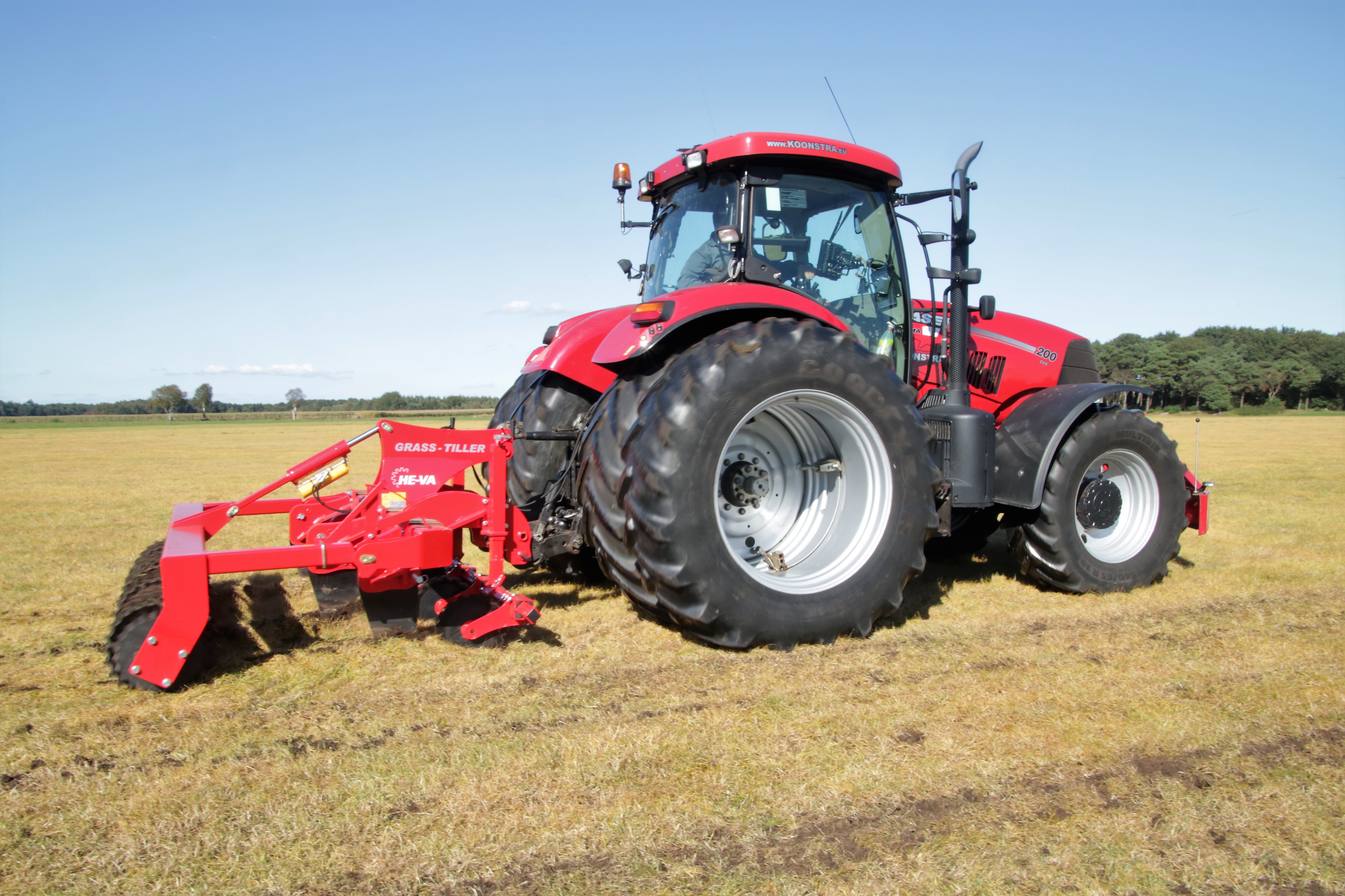 Koonstra, grasland beluchten