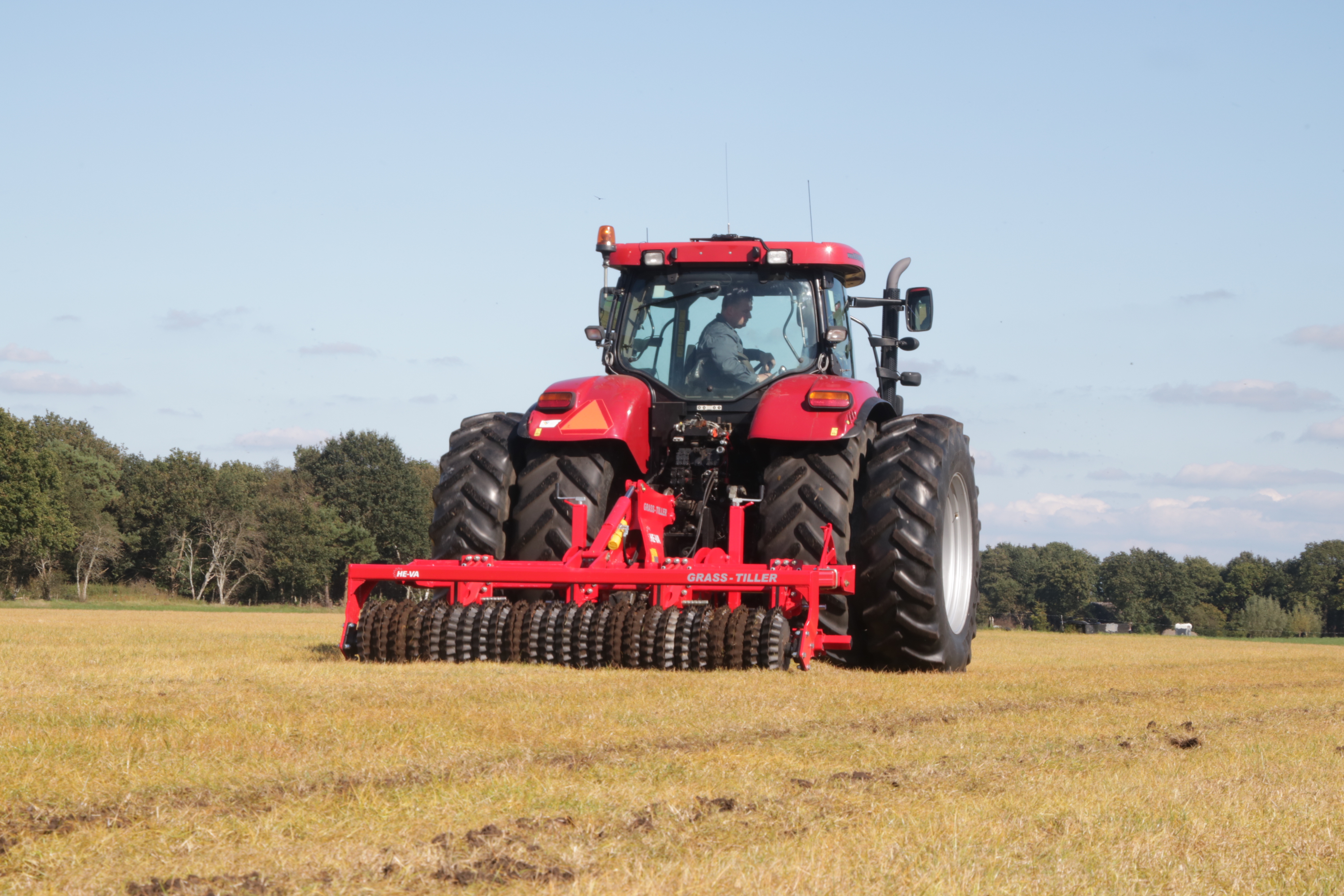 Koonstra, grasland beluchten