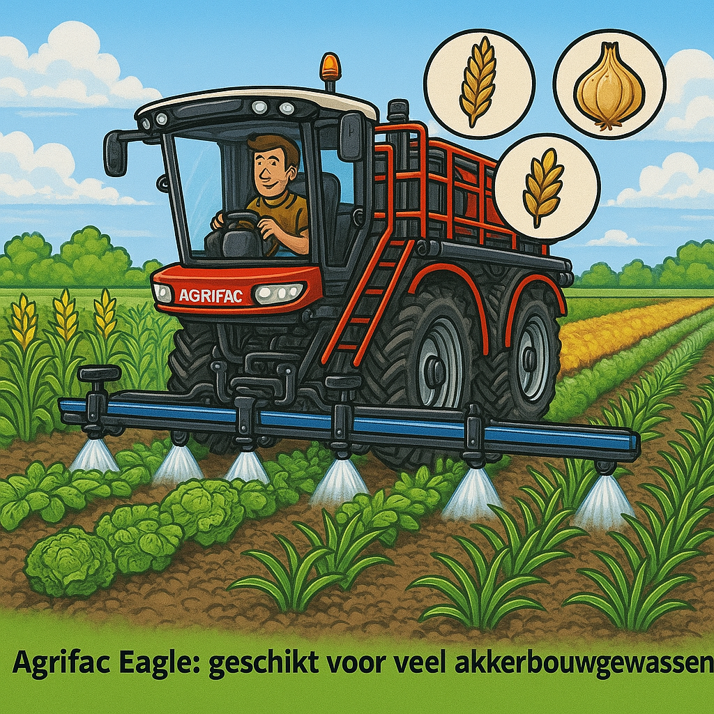 Loonbedrijf Koonstra Agrifac Eagle Spotsprayen RXF900